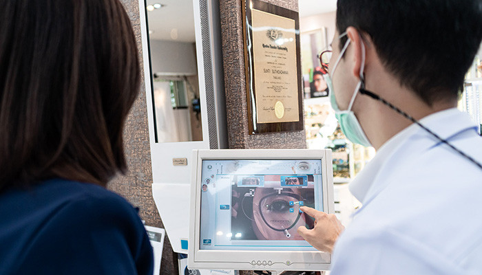 eye test opticland