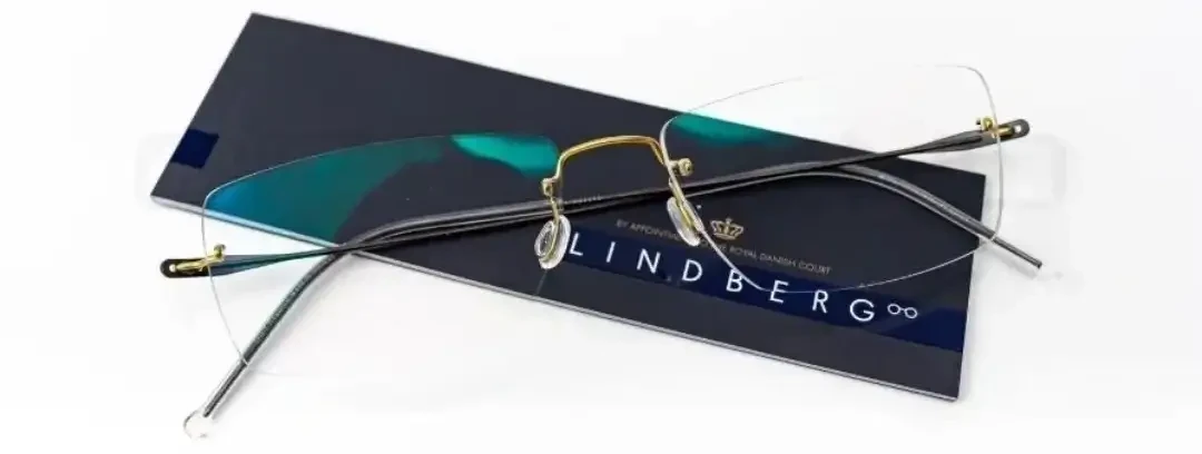 ตัวอย่างกรอบเจาะ หรือ Rimless Frame