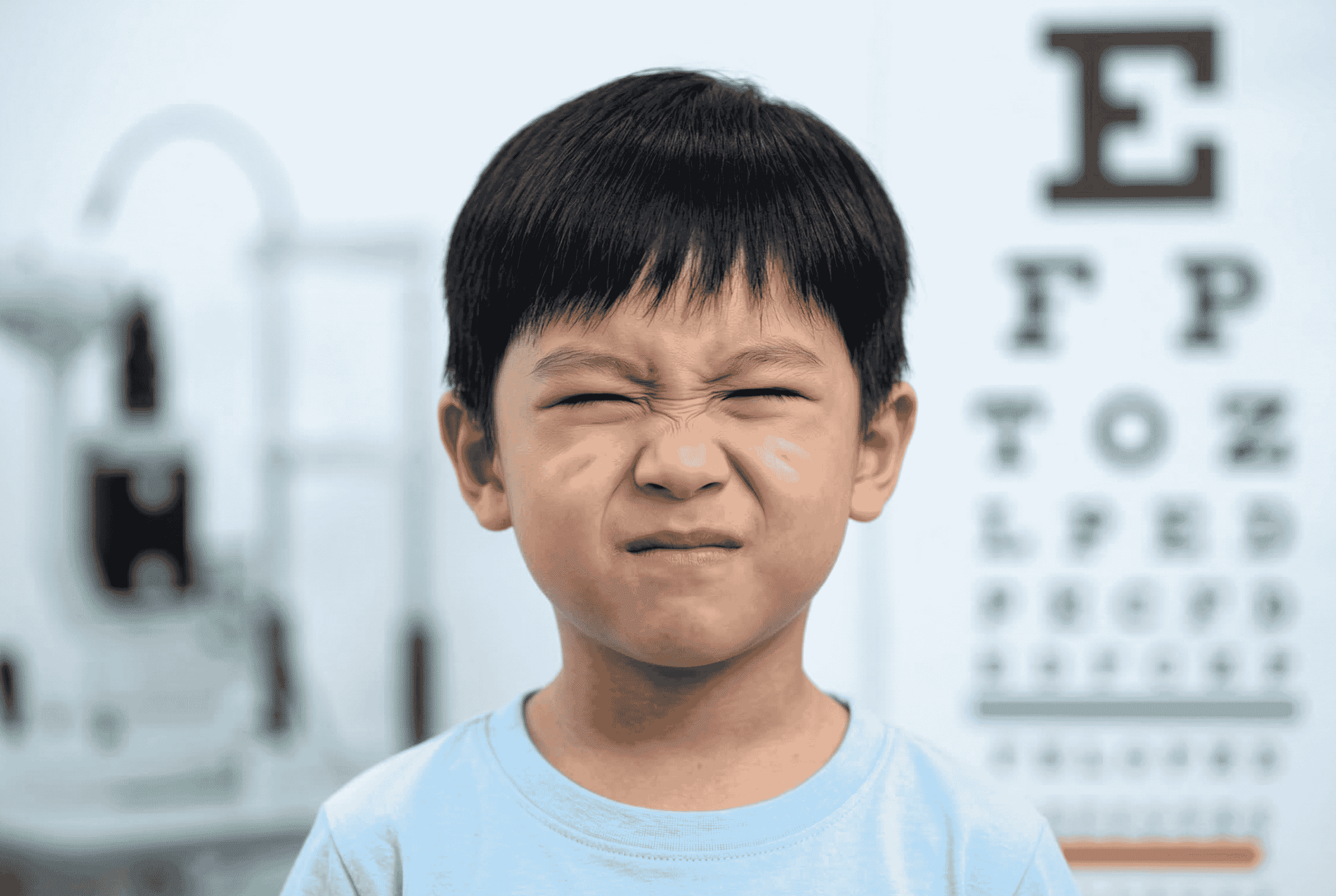 สายตาสั้นในเด็ก