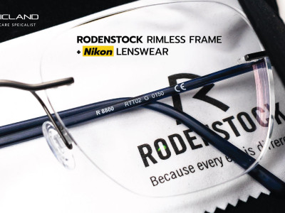 REVIEW CASE : RODENSTOCK RIMLESS FRAME + NIKON LENSWEAR