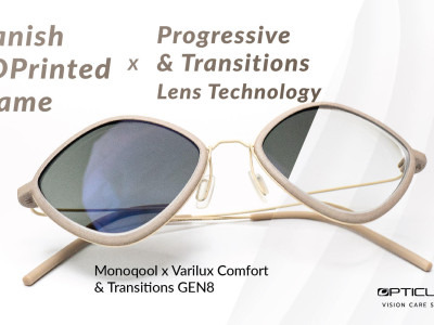 REVIEW CASE : DANISH 3D PRINTED FRAME X PROGRESSIVE & TRANSITIONS LENS TECHNOLOGY